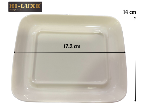 Hiluxe Pure Melamine Butter Box | Food Grade | Unbreakable - Premium Butter Box from Hiluxe - Just Rs. 299! Shop now at Surana Sons