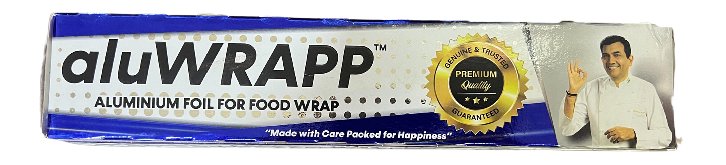 aluWRAP Premium Aluminum Foil For Food Wrap - Premium Aluminum Foil from aluWRAP - Just Rs. 225! Shop now at Surana Sons