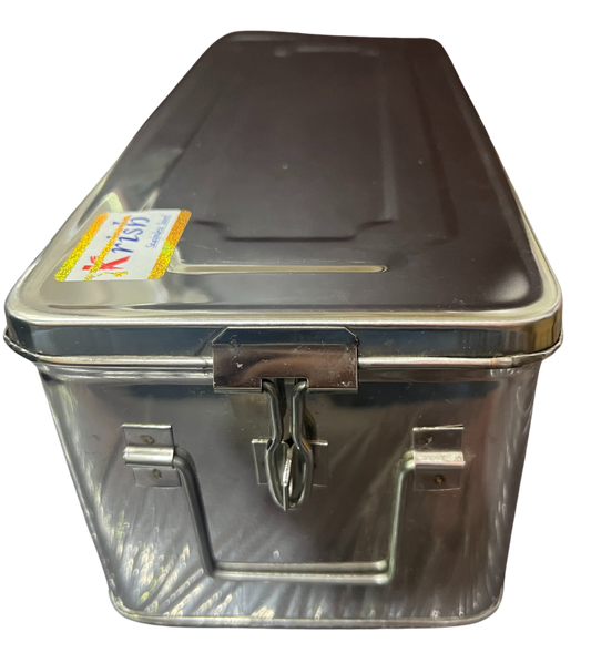 Krish Stainless Steel Special Locker Jewellery Cash Box | Suitable For Bank Shop Home Lockers, General Storage | 3 Sizes - Premium Locker Box from Krish - Just Rs. 450! Shop now at Surana Sons