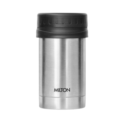 Milton Thermosteel Soup Flask, Silver - Premium SS Thermos from Milton - Just Rs. 776! Shop now at Surana Sons