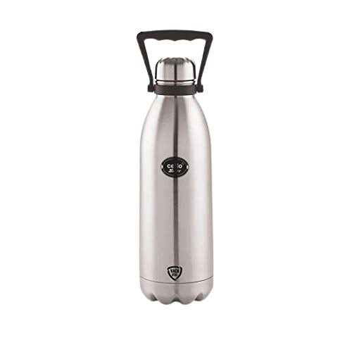 Cello Swift Stainless Steel Vacuum Insulated Flask Hot and Cold Water Bottle with Screw lid | For Home, Office, Travel - Premium Hot & Cold Steel Vacuum Bottles from Cello - Just Rs. 623! Shop now at Surana Sons