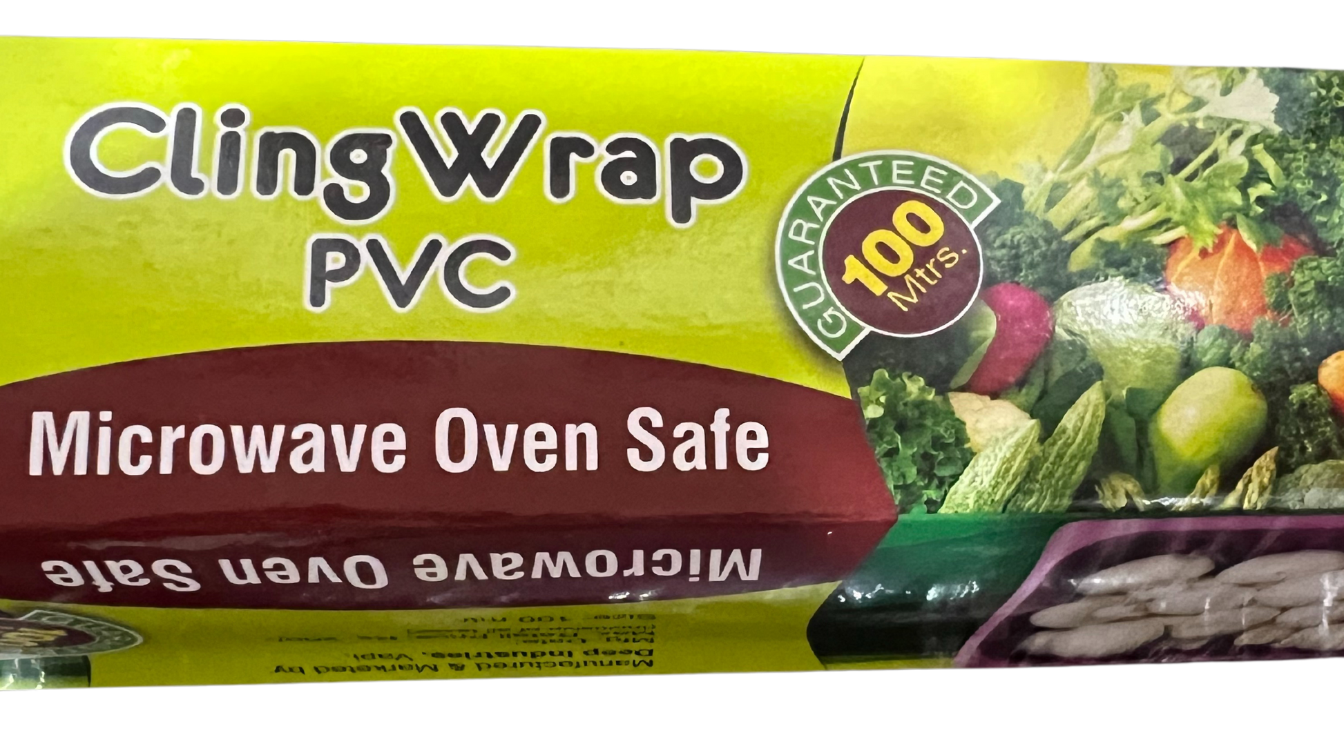 Natural Cling Wrap PVC For Keeping Food Fresh & Hygienic | 100 Mtrs | Microwave Safe - Premium Food Wraps from Natural - Just Rs. 195! Shop now at Surana Sons