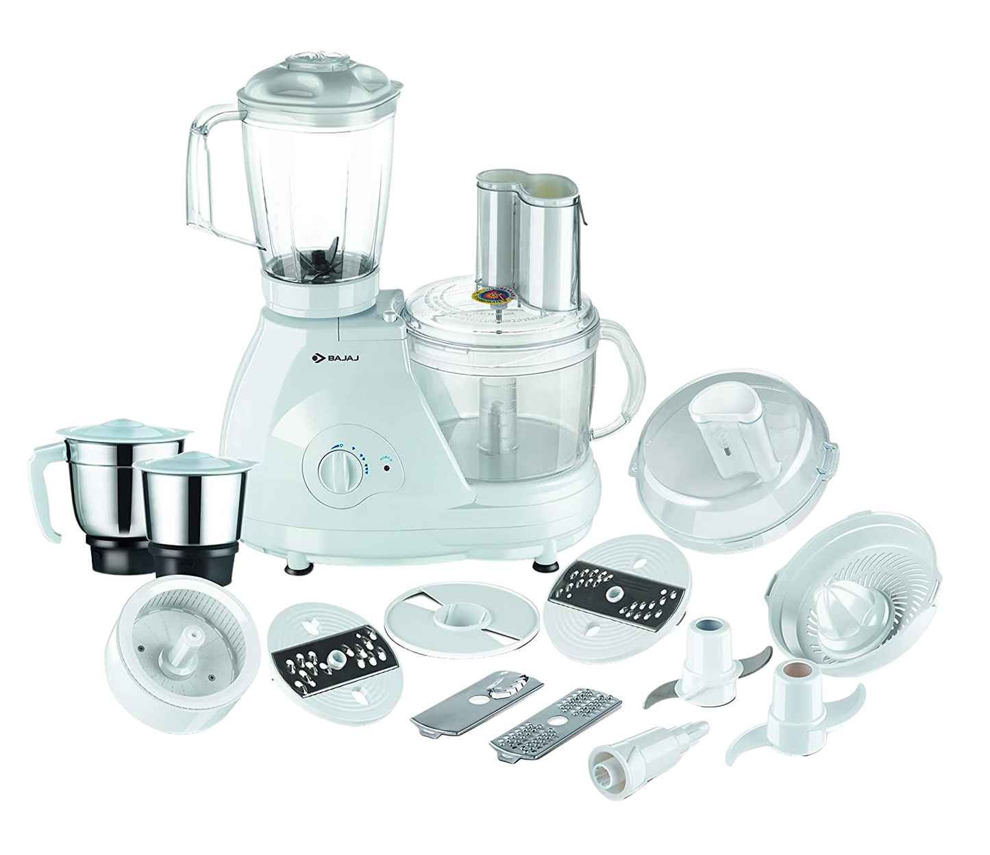 Bajaj Food Processor and Mixer Grinder | All in One Kitchen Need | Food Processor | Juicer | Mixer Grinder | Slicer | Kneader | Mincer | Chipser - Premium Food Processors from Bajaj - Just Rs. 6990! Shop now at Surana Sons