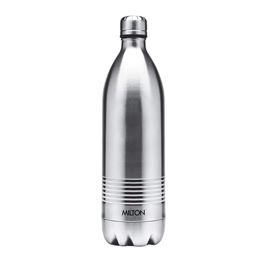 Milton Duo DLX 500 Thermosteel 24 Hours Hot and Cold Water Bottle, 500 ml | Leak Proof - Premium Hot & Cold Steel Vacuum Bottles from Milton - Just Rs. 752! Shop now at Surana Sons