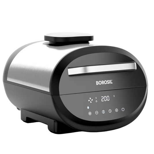 Borosil Best Digi Air-fryer, Top Load Air Fryer, Large Capacity, 8 Pre-Set Menus, 8 in 1 Functionality, 6.1 Ltr - Premium Air Fryer from Borosil - Just Rs. 9999! Shop now at Surana Sons