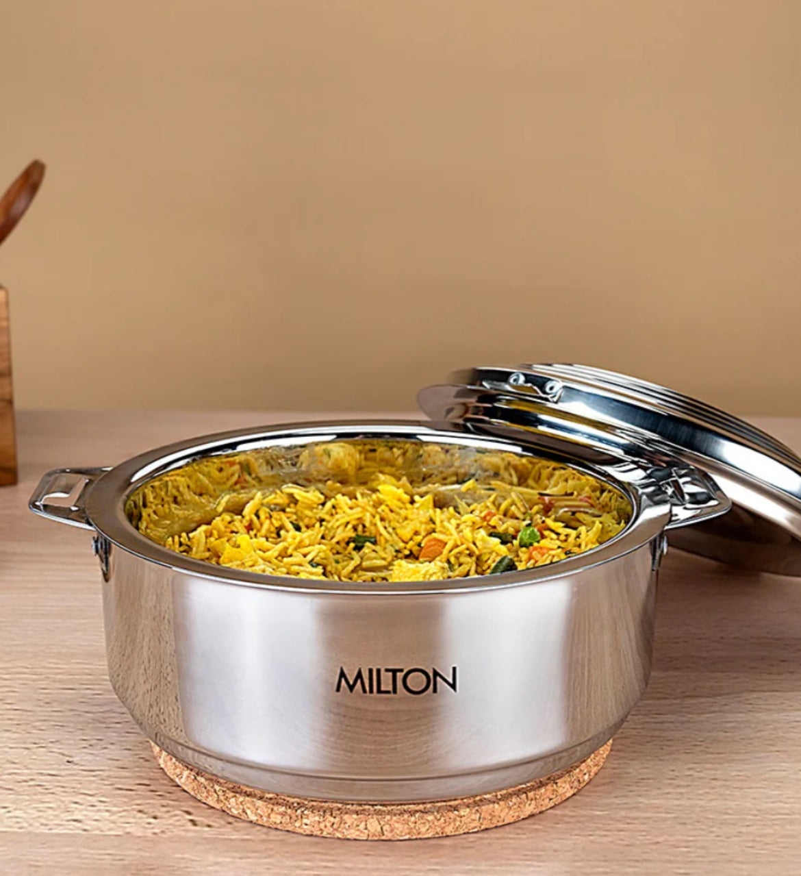 Milton Galaxia Insulated Stainless Steel Casserole  Keeps Food Hot & Cold for Long Hours - Premium SS Casserole from Milton - Just Rs. 821! Shop now at Surana Sons