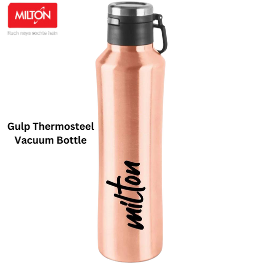 Milton Gulp Thermosteel Vacuum Bottle | Hot & Cold - Premium Hot & Cold Steel water bottle from Milton - Just Rs. 816! Shop now at Surana Sons