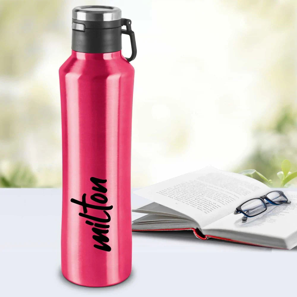 Milton Gulp Thermosteel Vacuum Bottle | Hot & Cold - Premium Hot & Cold Steel water bottle from Milton - Just Rs. 816! Shop now at Surana Sons