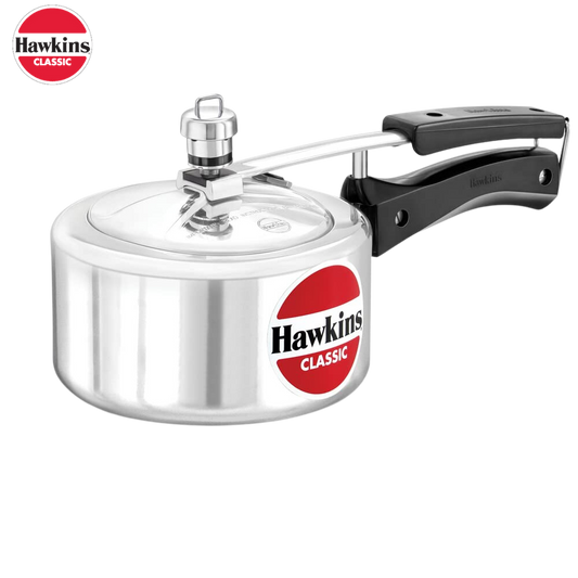 Hawkins Classic Aluminum Pressure Cookers | Inner Lid - Premium Aluminium Pressure Cooker from Hawkins - Just Rs. 1081! Shop now at Surana Sons