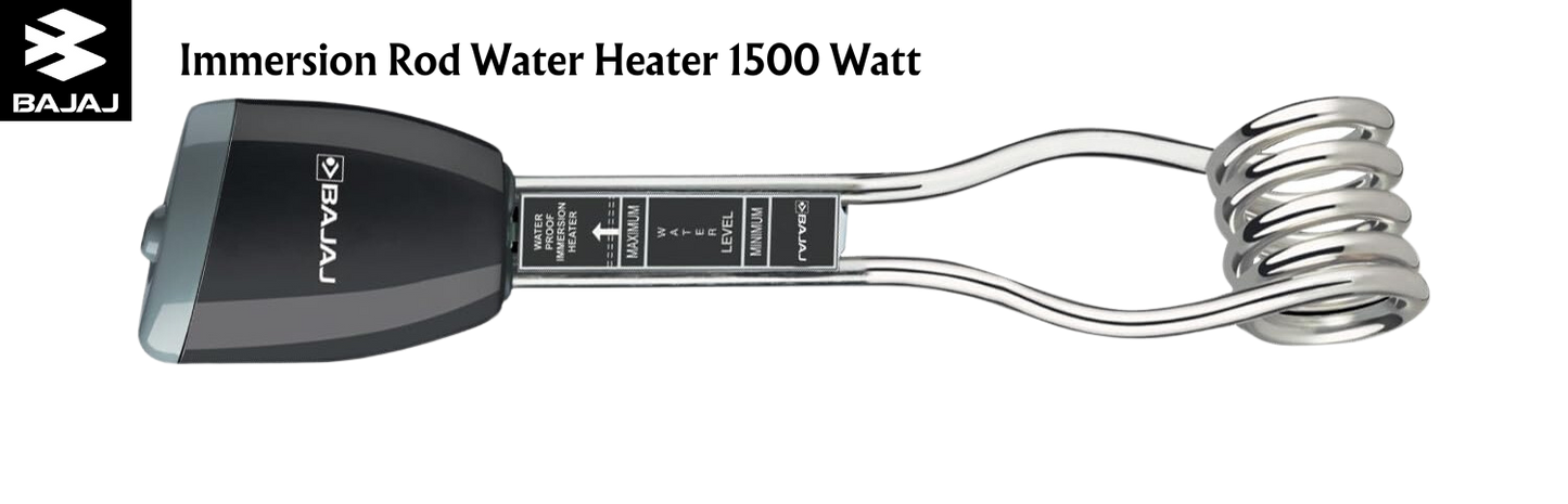 BAJAJ Water Heating Immersion Rod Heater - Premium Immersion Rod from Bajaj - Just Rs. 625! Shop now at Surana Sons