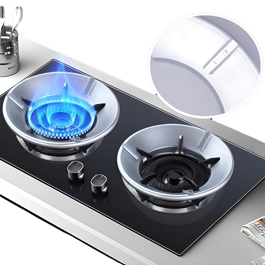 Aluminum Gas Saver Burner Stand | Ring | For Domestic LPG Stove | Set of 2 - Premium Gas Saver from Generic - Just Rs. 399! Shop now at Surana Sons