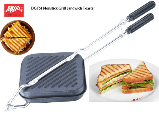 ANJALI DGTS1 Nonstick Grill Sandwich Toaster - Premium Grill Sandwich Maker from Anjali - Just Rs. 399! Shop now at Surana Sons