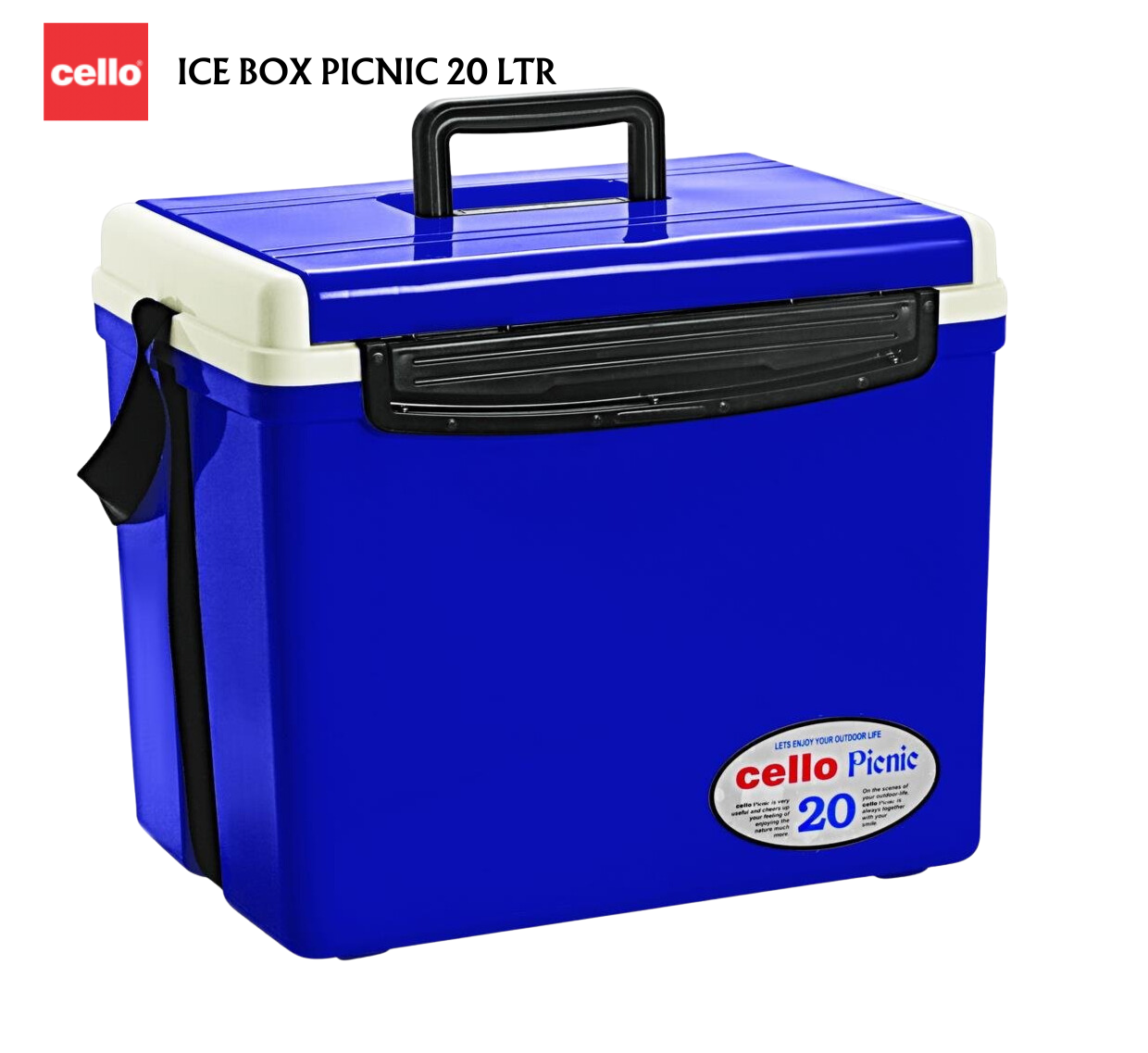 CELLO Ice Box PICNIC 20 | For Travel | Picnic | Home | 20 Ltr