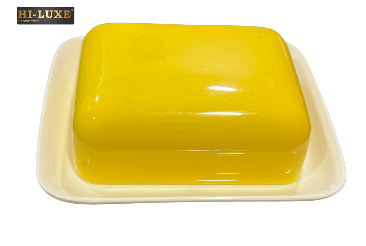 Hiluxe Pure Melamine Butter Box | Food Grade | Unbreakable - Premium Butter Box from Hiluxe - Just Rs. 299! Shop now at Surana Sons