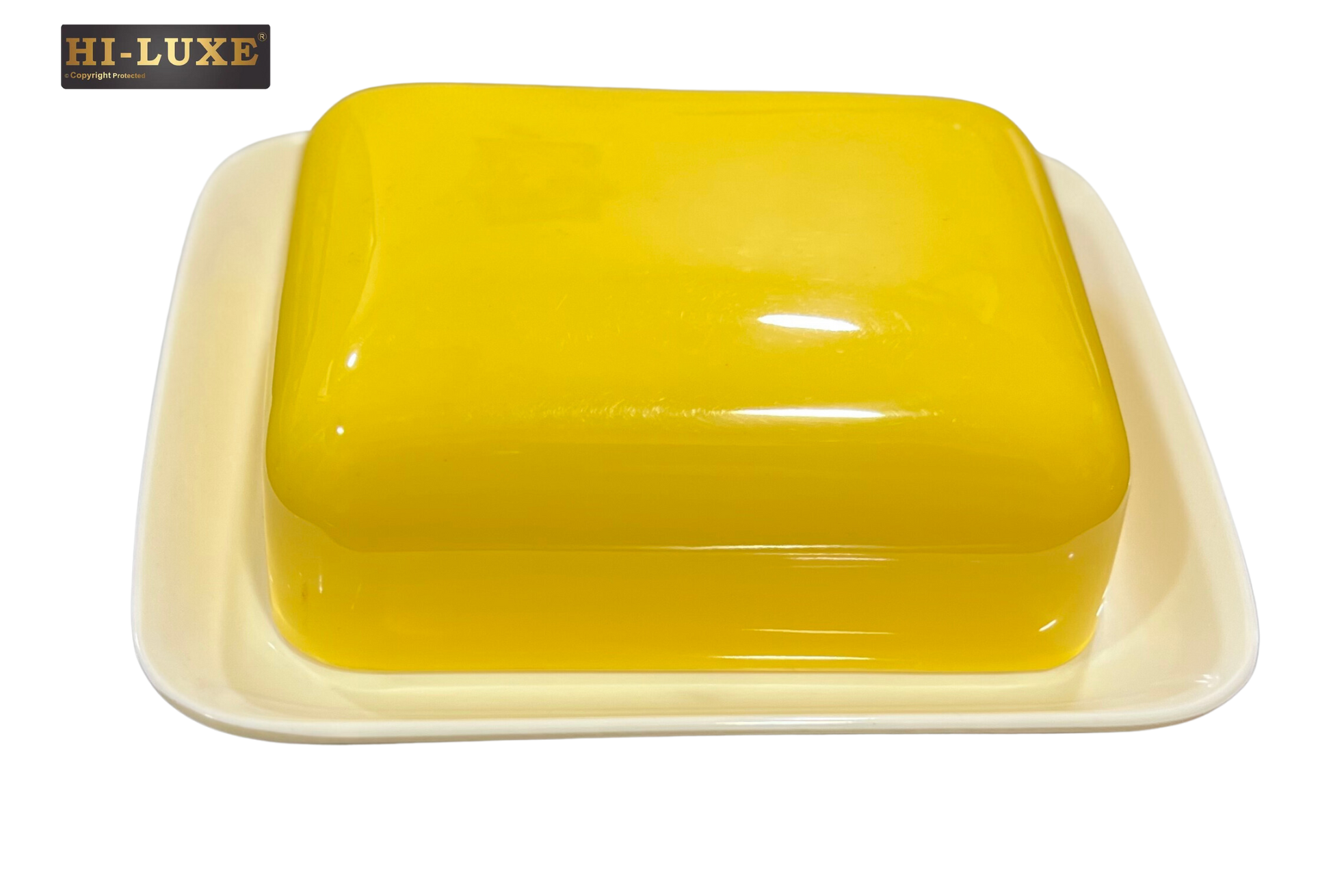 Hiluxe Pure Melamine Butter Box | Food Grade | Unbreakable - Premium Butter Box from Hiluxe - Just Rs. 299! Shop now at Surana Sons