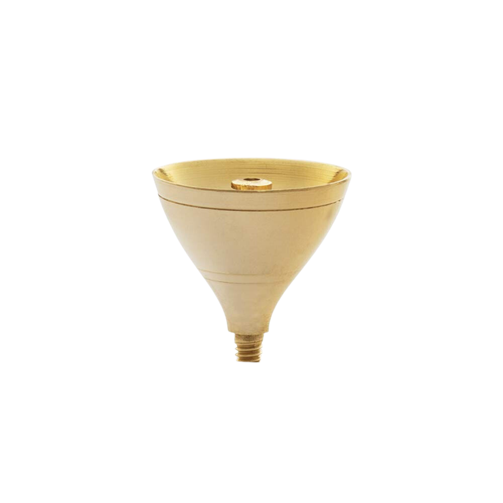 Borosil Akhand Diya, Brass | Exquisite Design | Ideal for Pooja Place | Gifting - Premium Brass Diya from borosil - Just Rs. 518! Shop now at Surana Sons